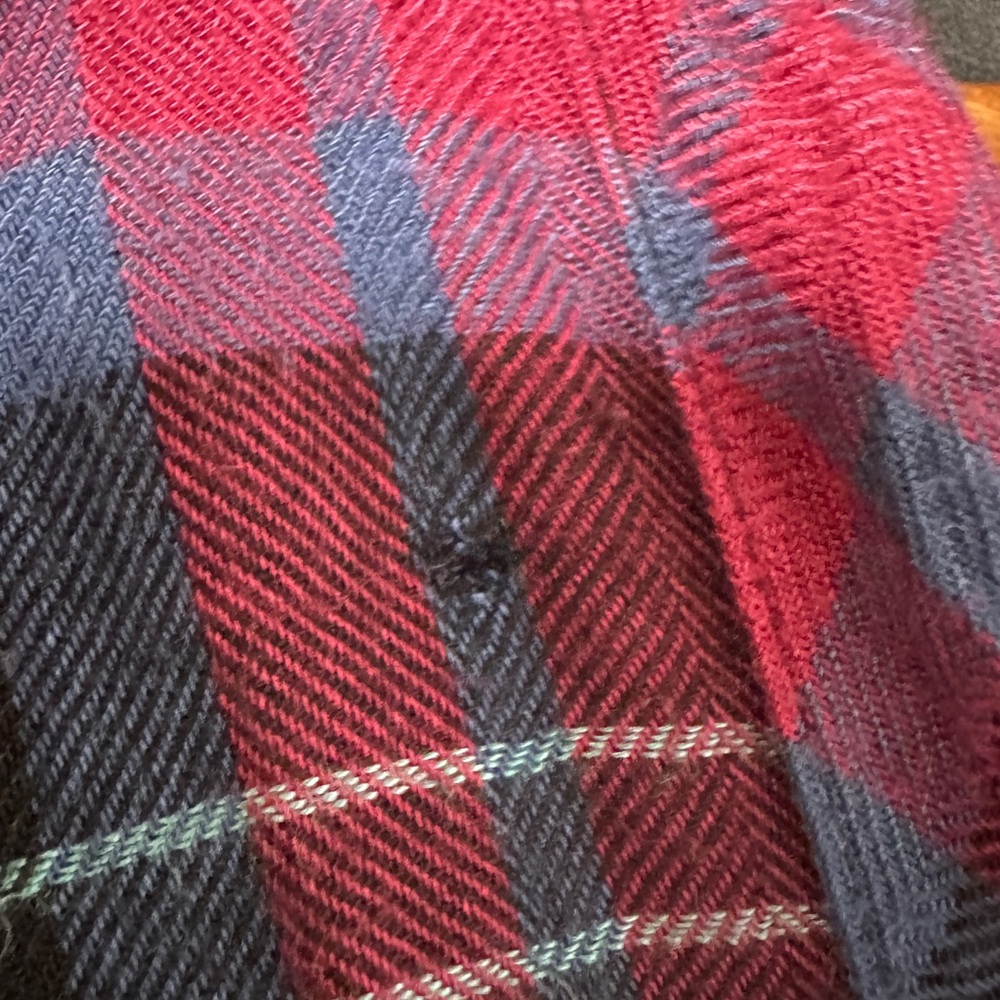 Rails Hunter Flannel Feel Button Front Shirt Midnight Ultramarine Berry Small - Picture 14 of 14